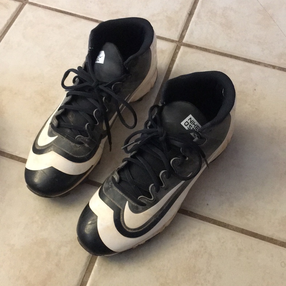Nike Baseball Hurache Cleats Sz 10